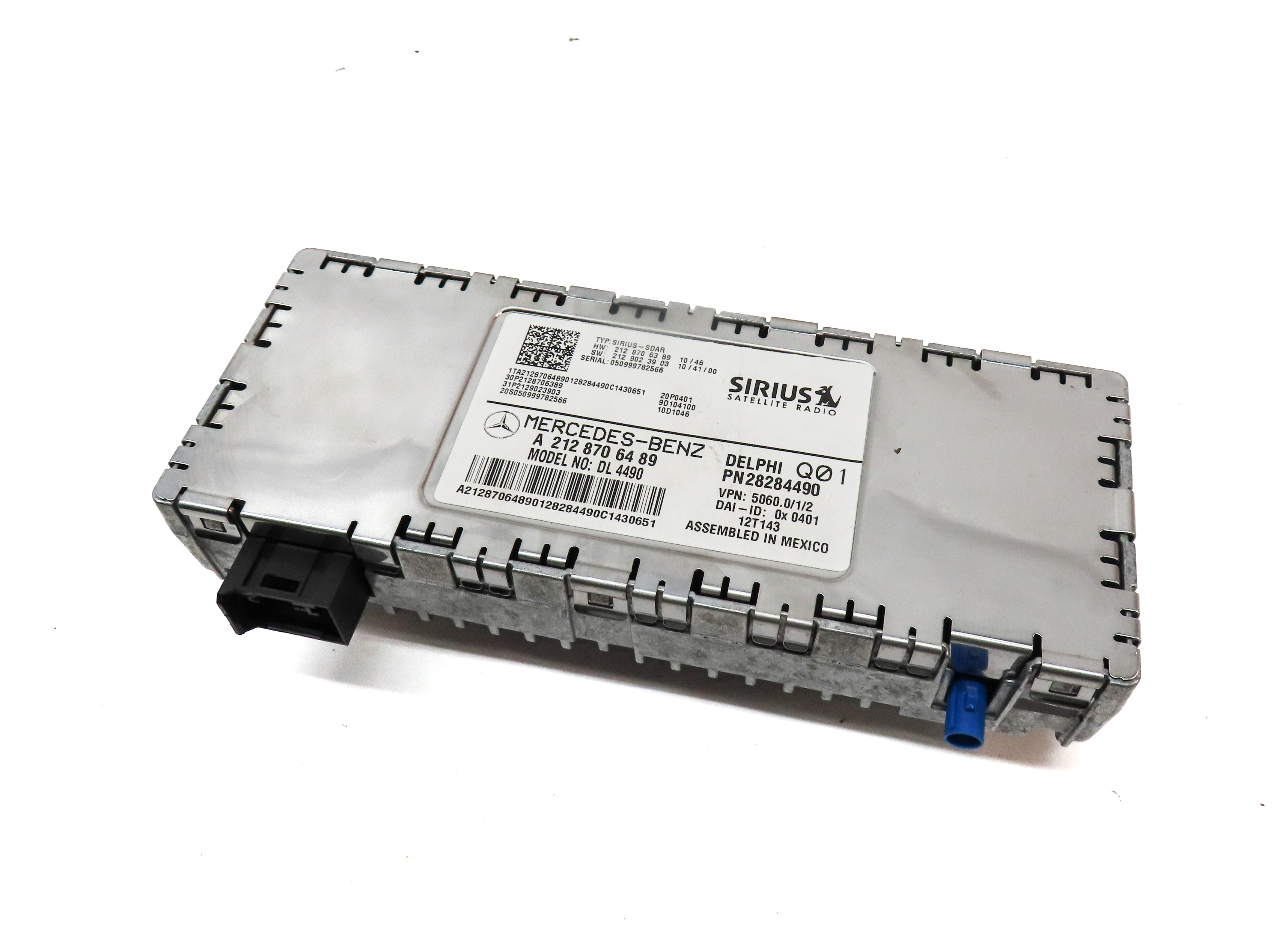 10-16 MERCEDES C250 C300 C350 E350 E550 GLK350 ML350 SIRIUS SATELLITE RECEIVER — exact item pictured